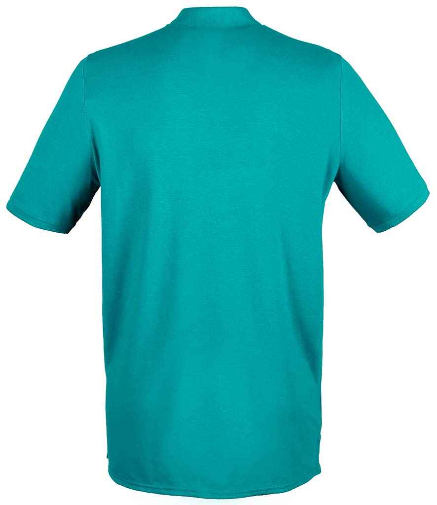 Henbury Henbury Modern Fit Cotton Piqué Polo Shirt - Bright Jade (H101)