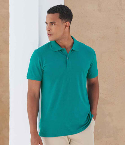 Henbury Henbury Modern Fit Cotton Piqué Polo Shirt - Bright Jade (H101)