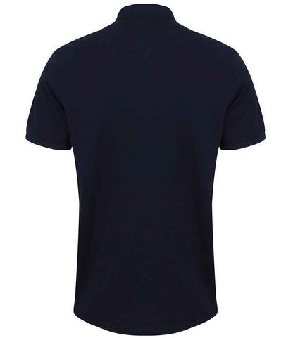 Henbury Henbury Modern Fit Cotton Piqué Polo Shirt - Navy (H101)