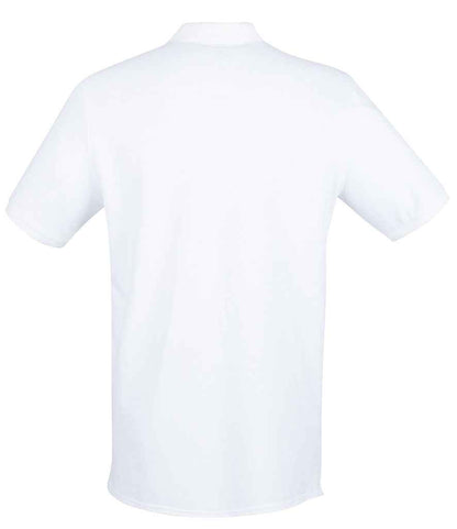 Henbury Henbury Modern Fit Cotton Piqué Polo Shirt - White (H101)