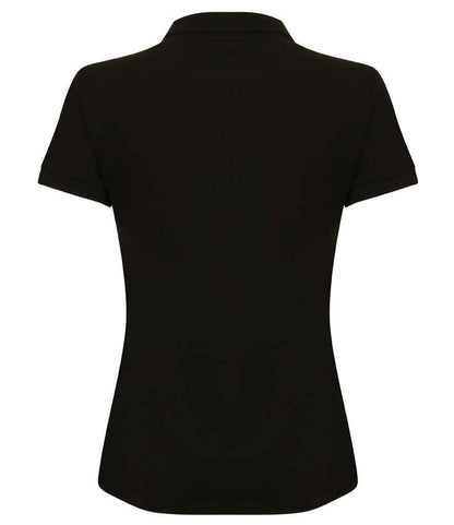 Henbury Henbury Ladies Modern Fit Cotton Piqué Polo Shirt - Black (H102)