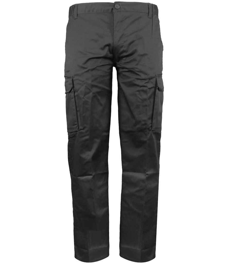 Warrior Warrior Cargo Trousers - Black (HL210)