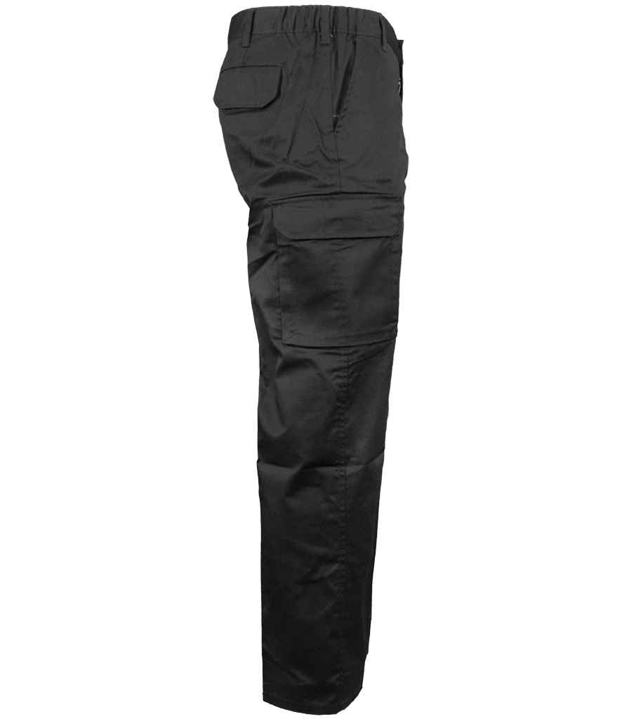 Warrior Warrior Cargo Trousers - Black (HL210)