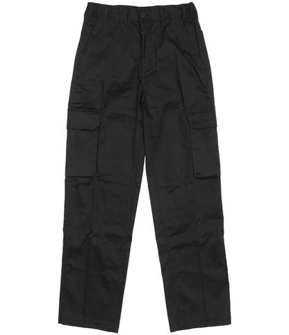 Warrior Warrior Ladies Cargo Trousers - Black (HL215)