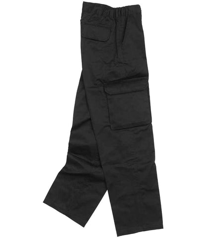 Warrior Warrior Ladies Cargo Trousers - Black (HL215)