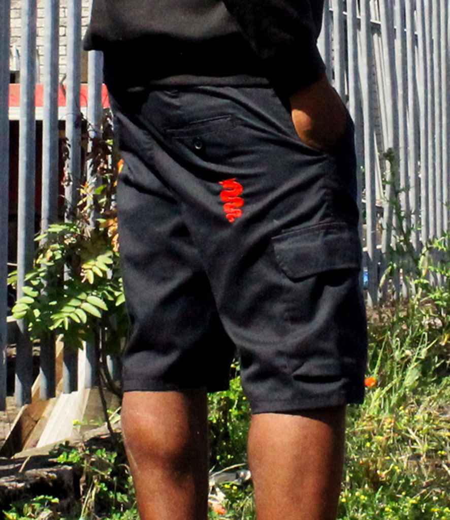 Warrior Warrior Cargo Shorts - Black (HL241)