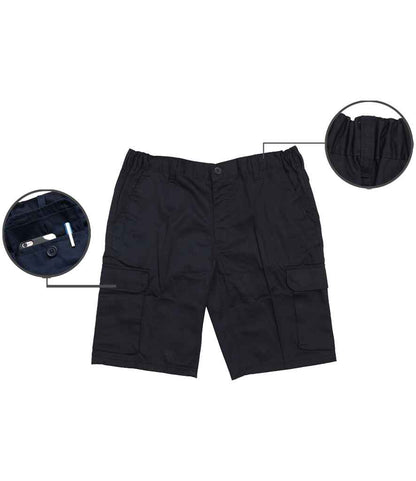 Warrior Warrior Cargo Shorts - Harbour Navy (HL241)