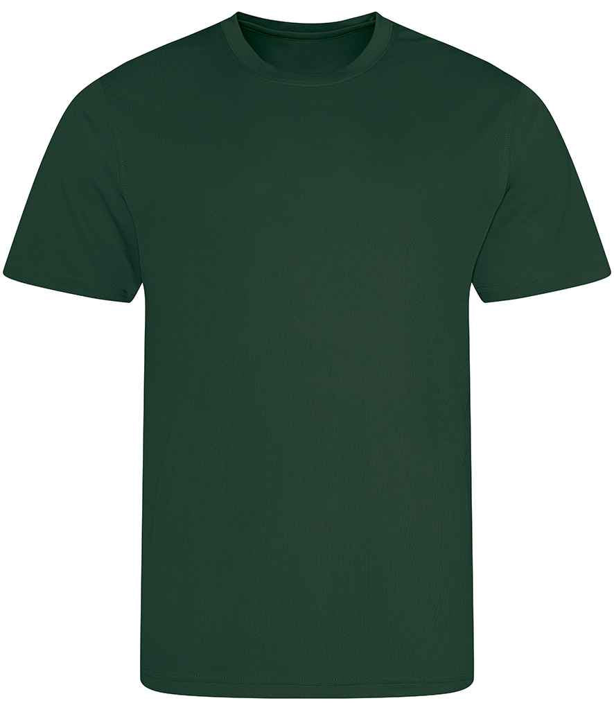 just cool awdis kids cool t-shirt - bottle green (jc001b)