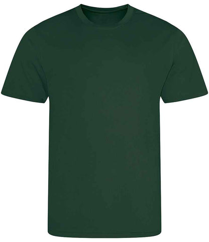 just cool awdis kids cool t-shirt - bottle green (jc001b)