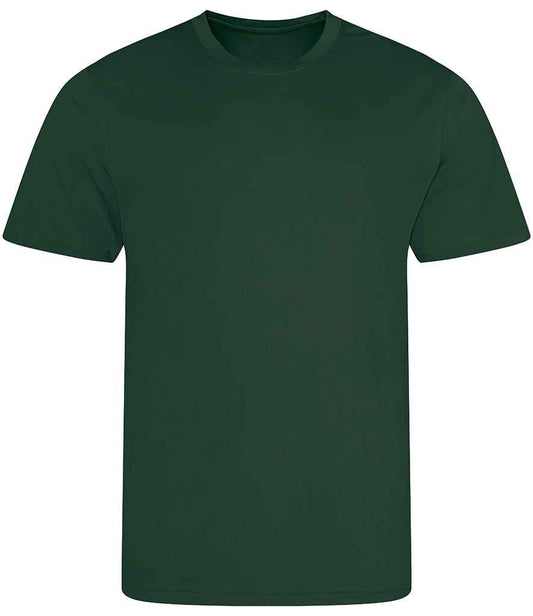 just cool awdis kids cool t-shirt - bottle green (jc001b)