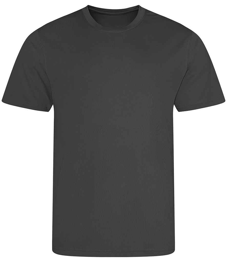 just cool awdis kids cool t-shirt - charcoal (jc001b)