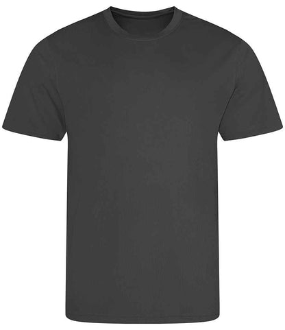 just cool awdis kids cool t-shirt - charcoal (jc001b)