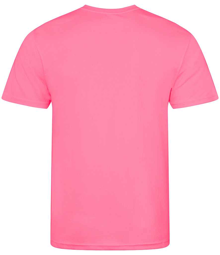 just cool awdis kids cool t-shirt - electric pink (jc001b)