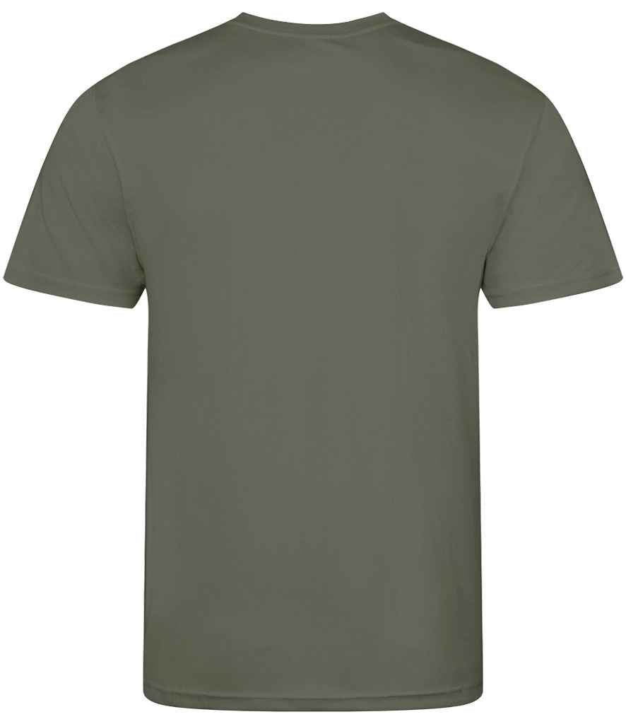 just cool awdis kids cool t-shirt - earthy green (jc001b)