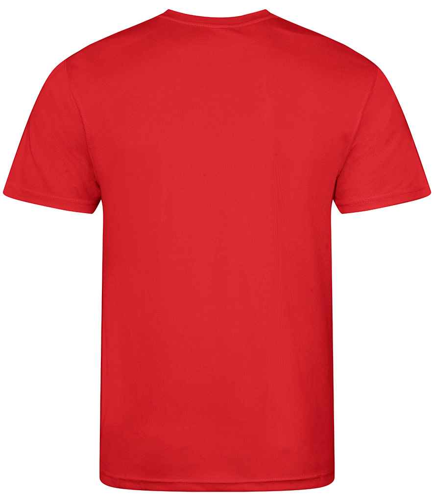 just cool awdis kids cool t-shirt - fire red (jc001b)
