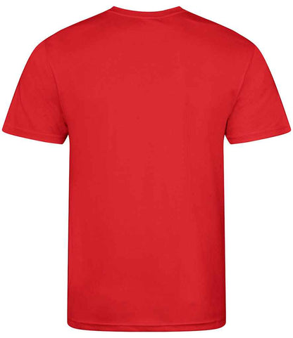 just cool awdis kids cool t-shirt - fire red (jc001b)