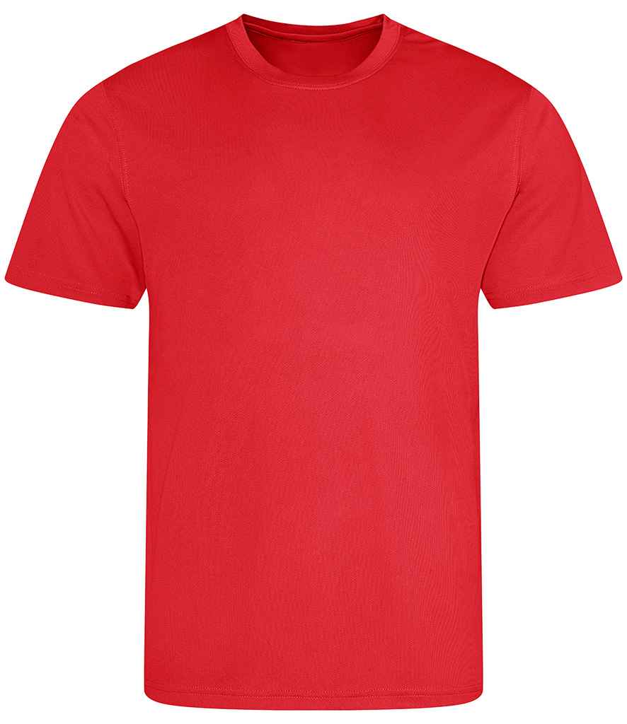 just cool awdis kids cool t-shirt - fire red (jc001b)