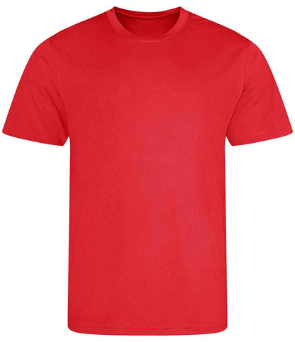 just cool awdis kids cool t-shirt - fire red (jc001b)