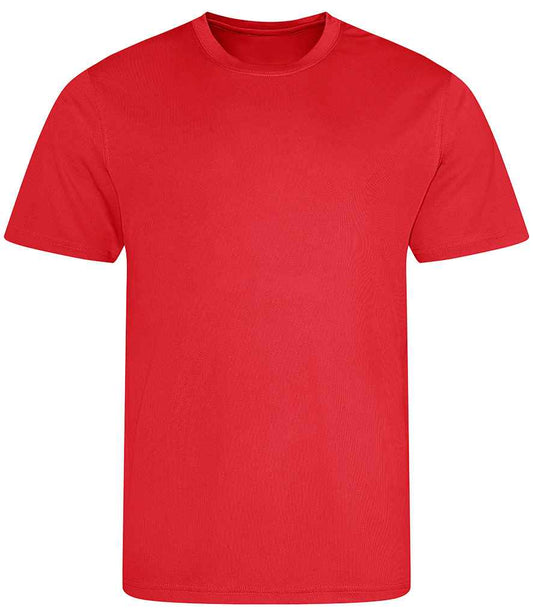 just cool awdis kids cool t-shirt - fire red (jc001b)