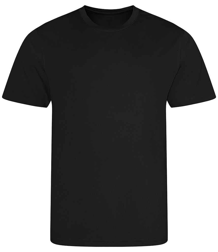 just cool awdis kids cool t-shirt - jet black (jc001b)