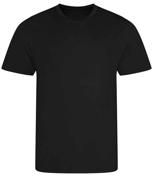 just cool awdis kids cool t-shirt - jet black (jc001b)