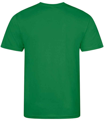 just cool awdis kids cool t-shirt - kelly green (jc001b)