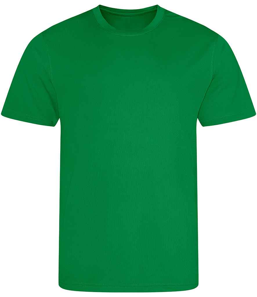 just cool awdis kids cool t-shirt - kelly green (jc001b)