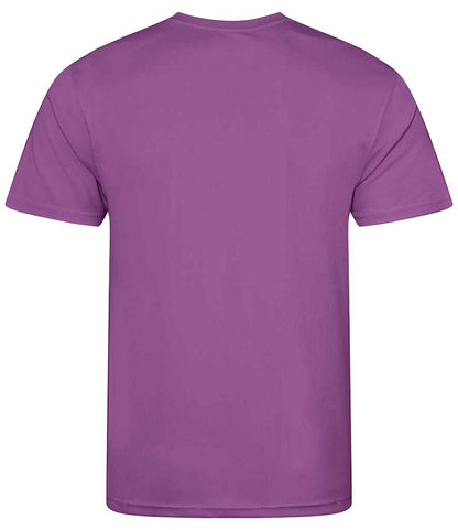 just cool awdis kids cool t-shirt - magenta magic (jc001b)