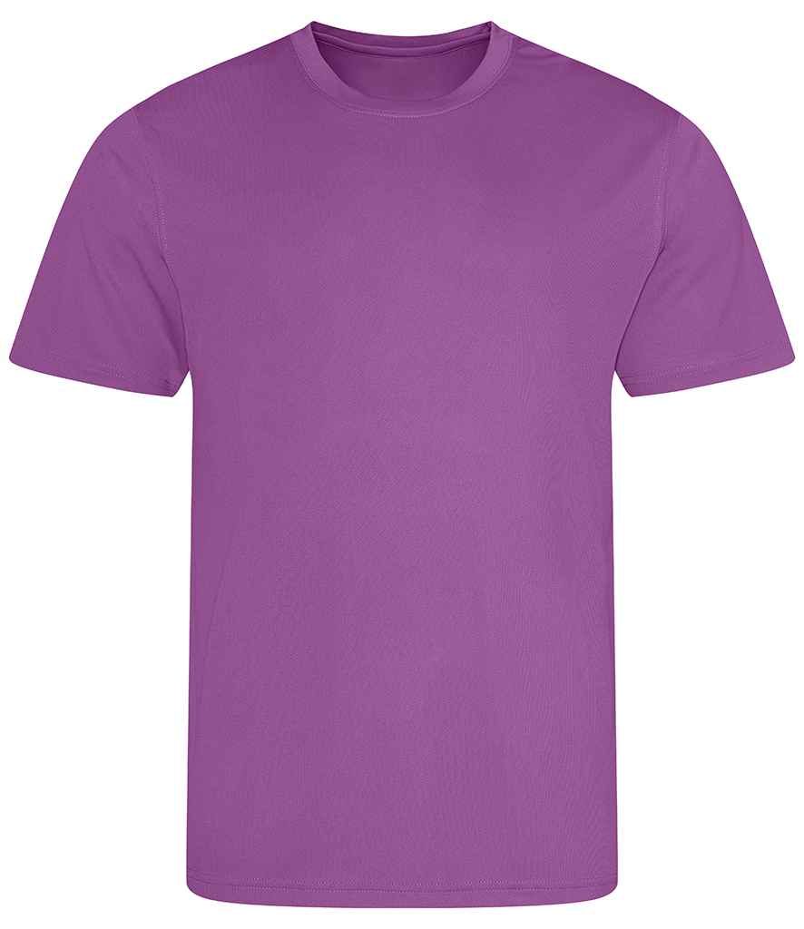 just cool awdis kids cool t-shirt - magenta magic (jc001b)