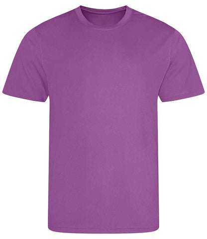 just cool awdis kids cool t-shirt - magenta magic (jc001b)