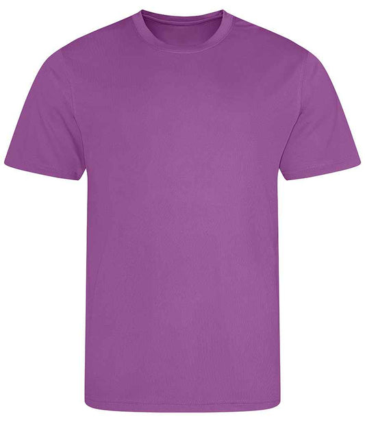 just cool awdis kids cool t-shirt - magenta magic (jc001b)