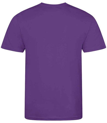 just cool awdis kids cool t-shirt - purple (jc001b)