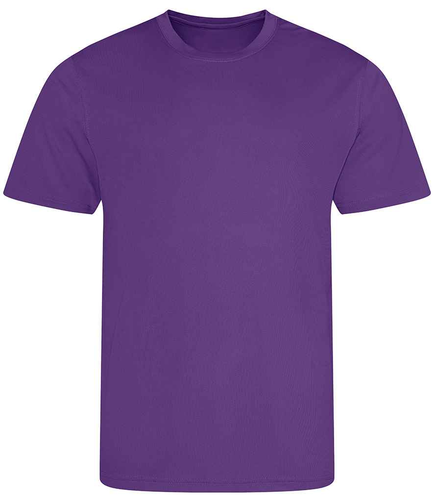 just cool awdis kids cool t-shirt - purple (jc001b)