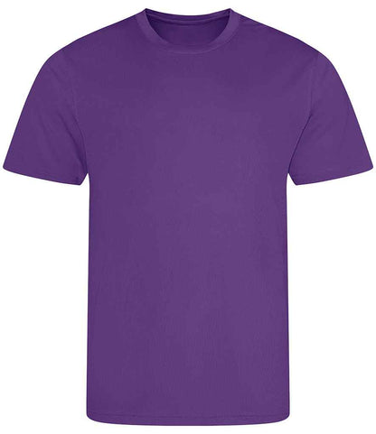 just cool awdis kids cool t-shirt - purple (jc001b)