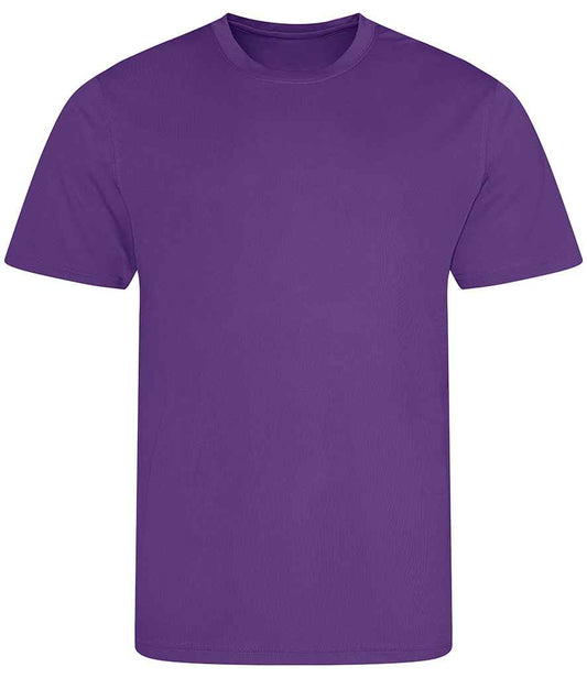 just cool awdis kids cool t-shirt - purple (jc001b)