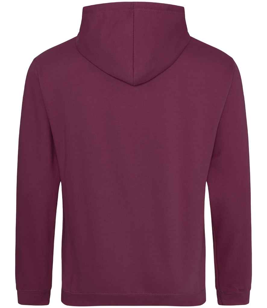 Just Hoods AWDis College Hoodie - Burgundy Smoke (JH001)