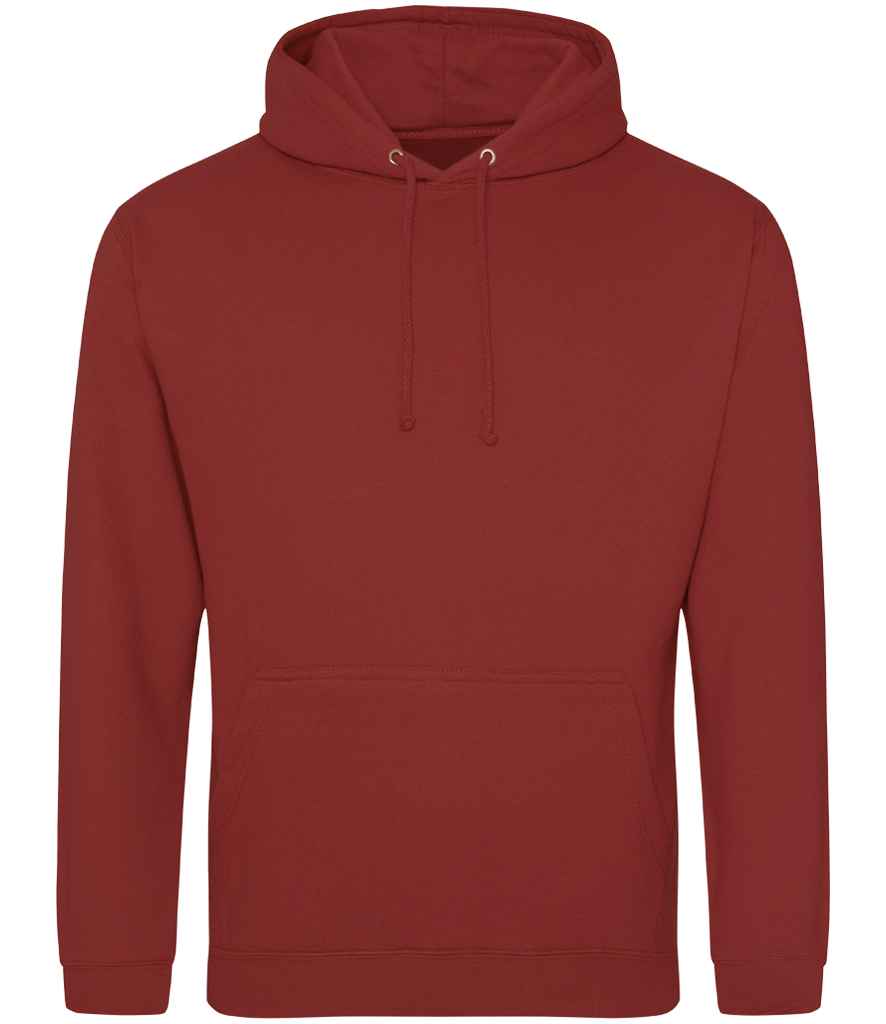 Just Hoods AWDis College Hoodie - Brick Red (JH001)