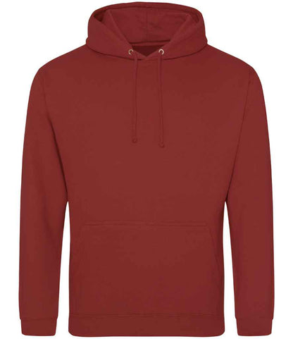 Just Hoods AWDis College Hoodie - Brick Red (JH001)