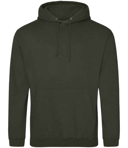 Just Hoods AWDis College Hoodie - Combat Green (JH001)