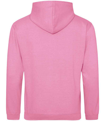 Just Hoods AWDis College Hoodie - Candyfloss Pink (JH001)
