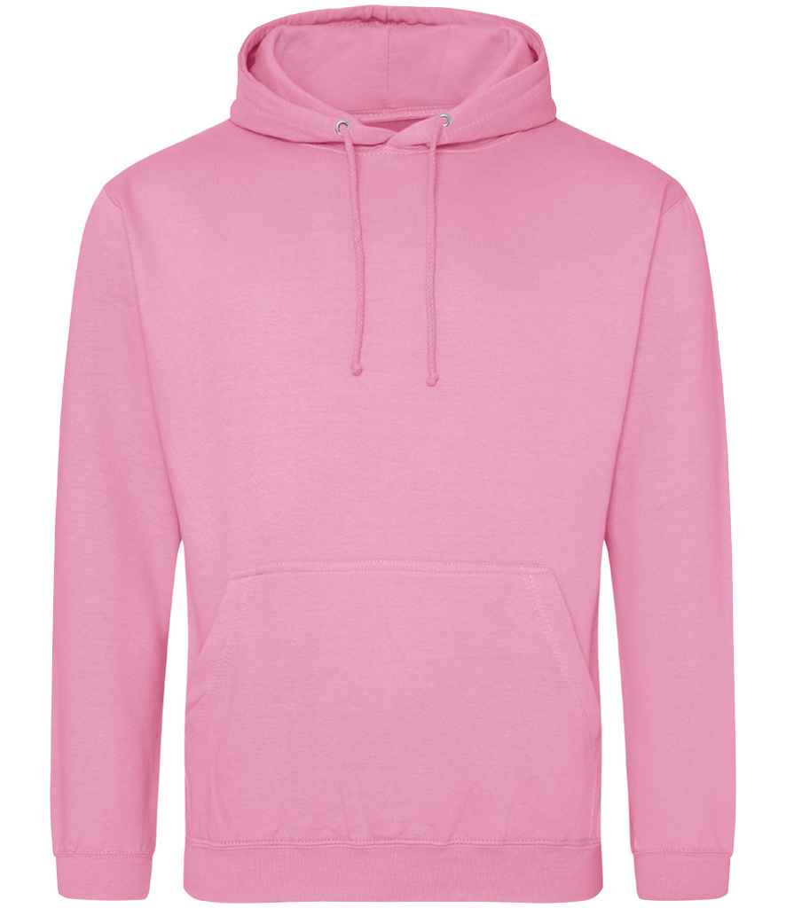 Just Hoods AWDis College Hoodie - Candyfloss Pink (JH001)
