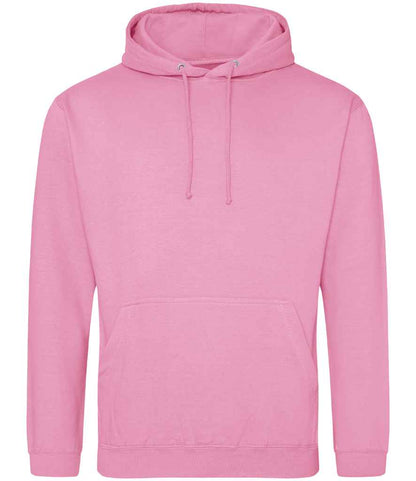 Just Hoods AWDis College Hoodie - Candyfloss Pink (JH001)