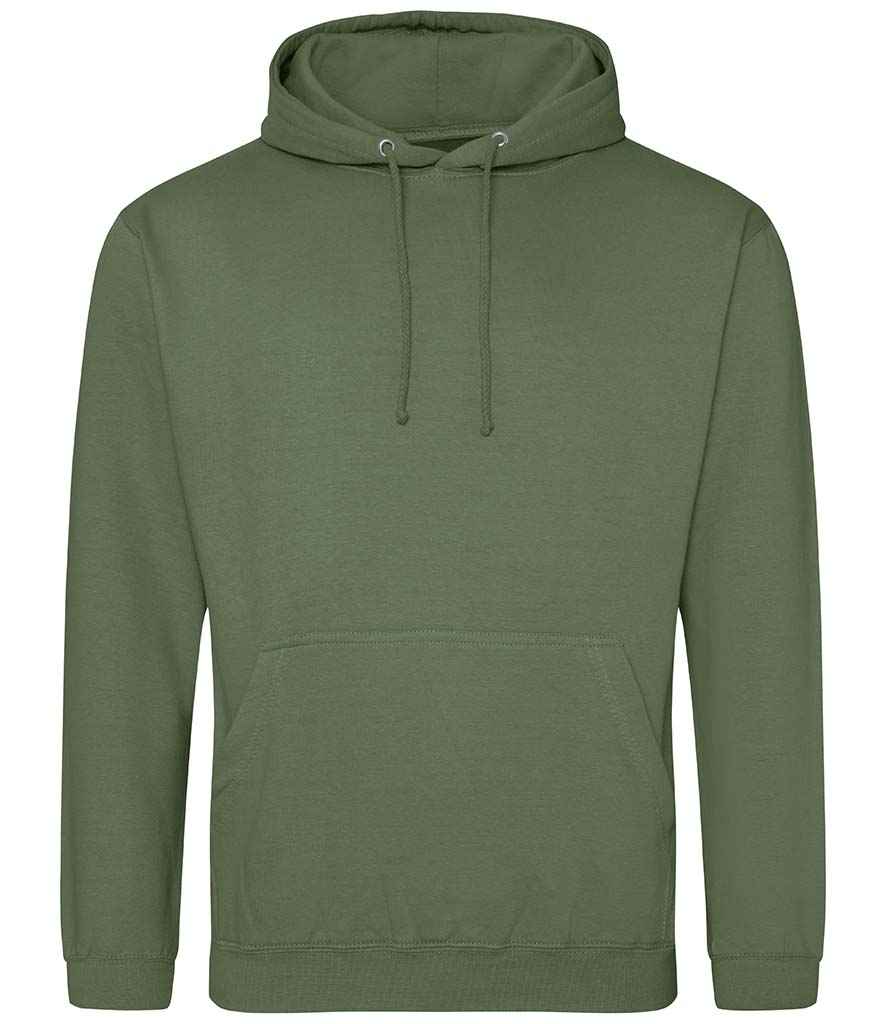 Just Hoods AWDis College Hoodie - Earthy Green (JH001)