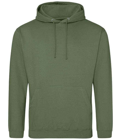 Just Hoods AWDis College Hoodie - Earthy Green (JH001)
