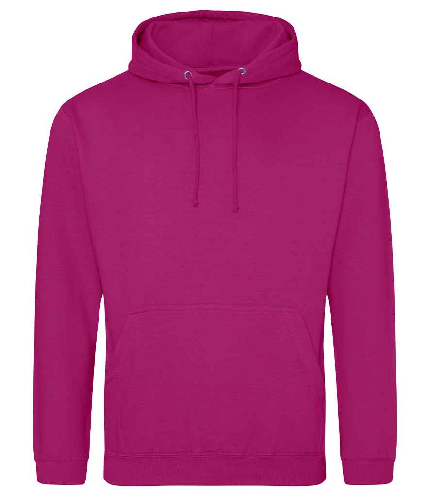Just Hoods AWDis College Hoodie - Festival Fuchsia (JH001)