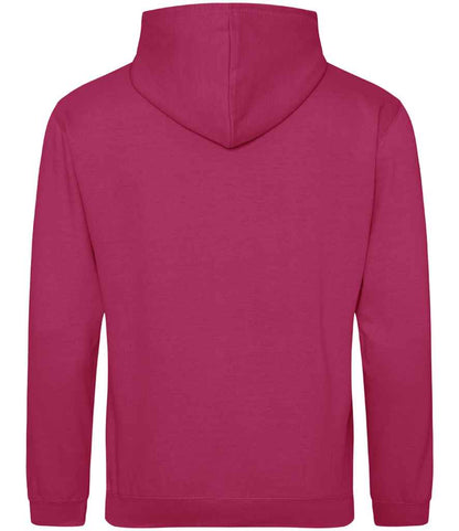 Just Hoods AWDis College Hoodie - Hot Pink (JH001)