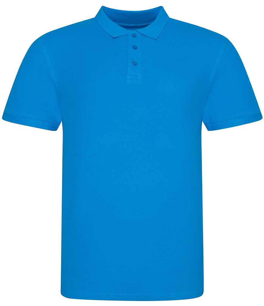Just Polos AWDis The 100 Cotton Piqué Polo Shirt - Azure (JP100)