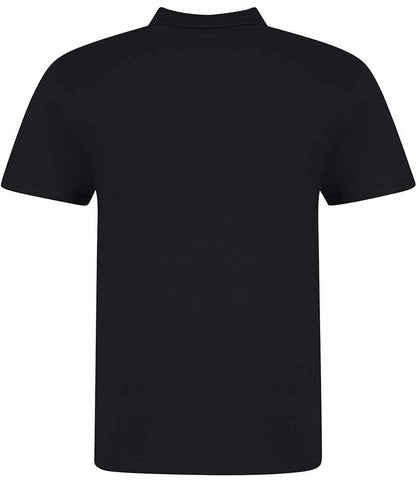 Just Polos AWDis The 100 Cotton Piqué Polo Shirt - Deep Black (JP100)