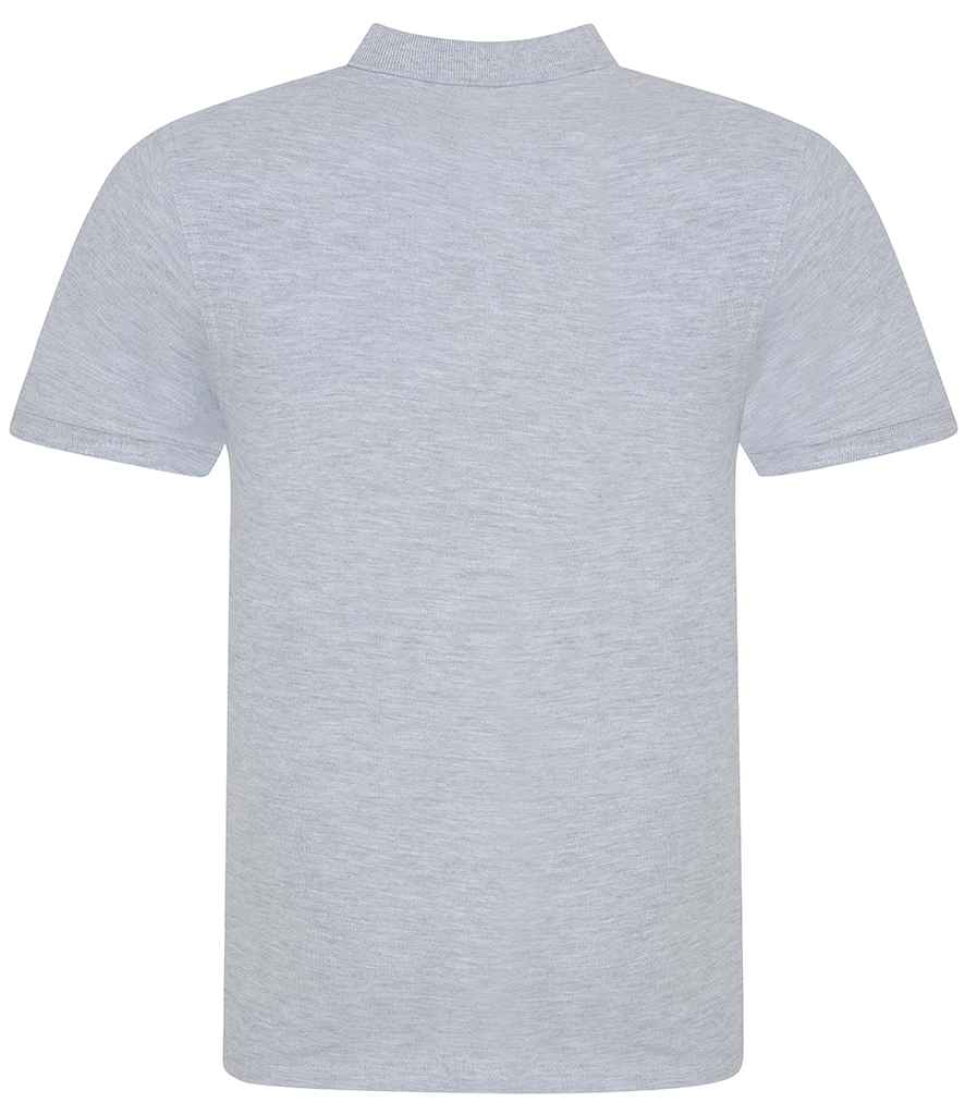 Just Polos AWDis The 100 Cotton Piqué Polo Shirt - Heather Grey (JP100)