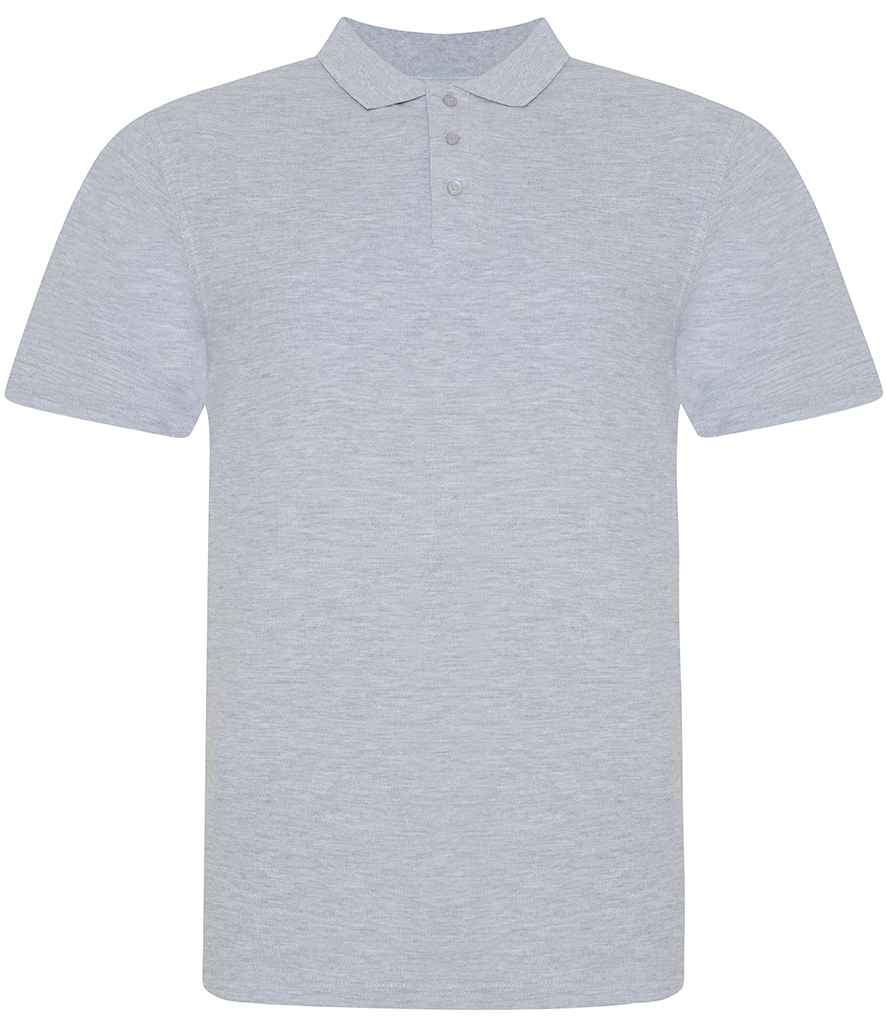 Just Polos AWDis The 100 Cotton Piqué Polo Shirt - Heather Grey (JP100)